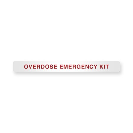 AEK Magnetic Cabinet Label Overdose Emergency Kit EN9457